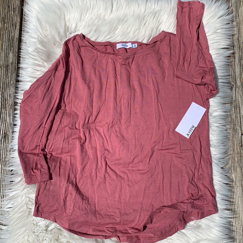 Off the Shoulder Tee - M